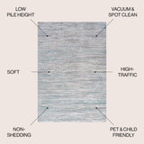 Loom Simple Modern Strie' Area Rug