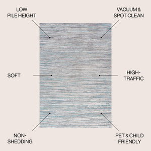 Loom Simple Modern Strie' Area Rug