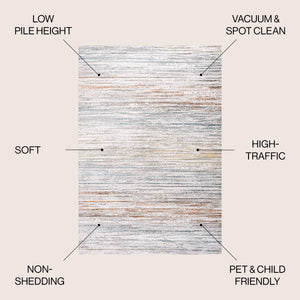 Loom Modern Strie' Area RugArea Rug
