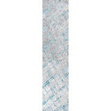 Slant Modern Abstract Runner Rug