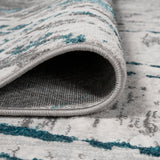 Slant Modern Abstract Runner Rug