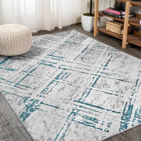 Slant Chic Modern Abstract Area Rug