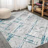 Slant Chic Modern Abstract Area Rug