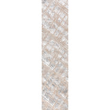 Slant Modern Abstract Runner Rug