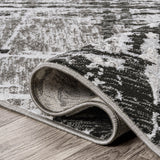 Slant Modern Abstract Runner Rug