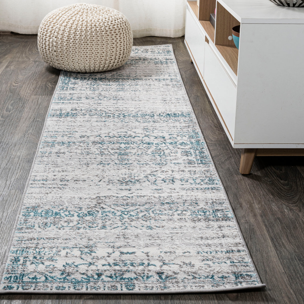 Tidal Modern Strie' Runner Rug