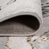 Swirl Chic Marbled Abstract Runner Rug