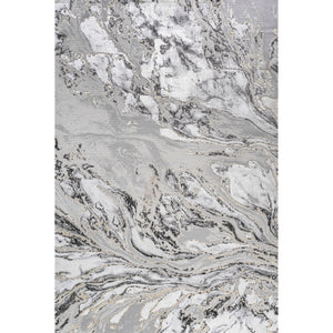 Swirl Chic Marbled Abstract Area Rug