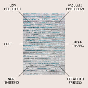 Batten Modern Stripe Area Rug