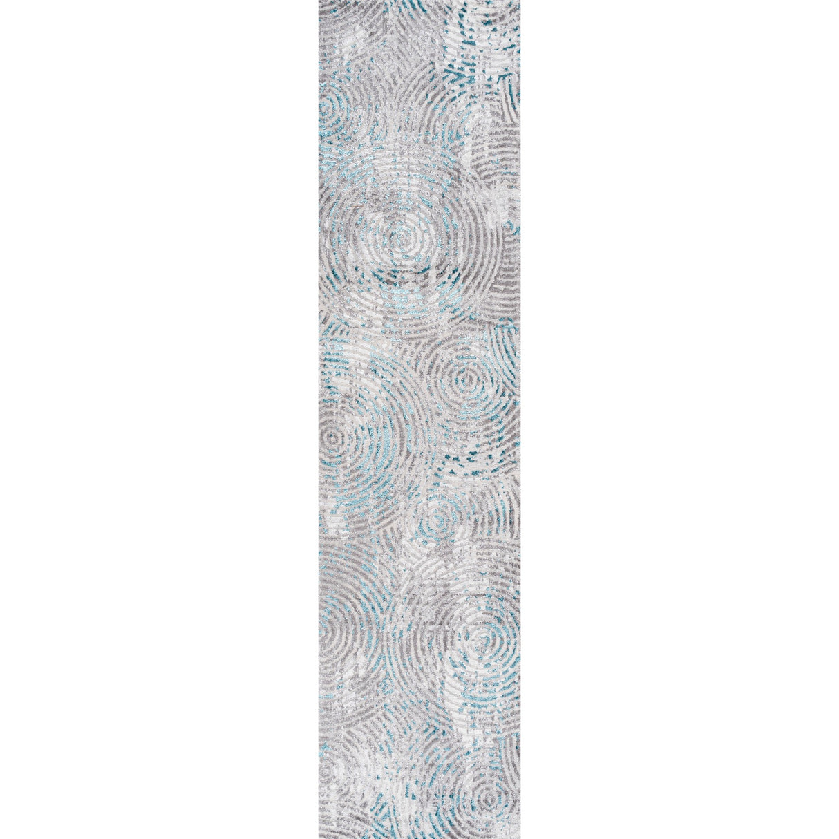 Timeworn Modern Abstract Runner Rug
