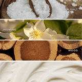 Spa Day Soy Candle - Tan Matte Jar - 15 oz