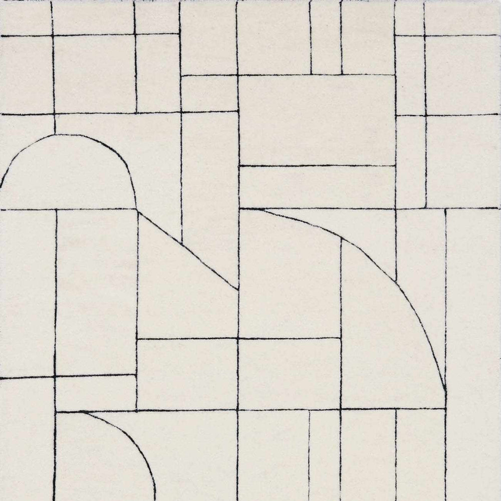 Fusao Rose Cream Area Rug - Clearance