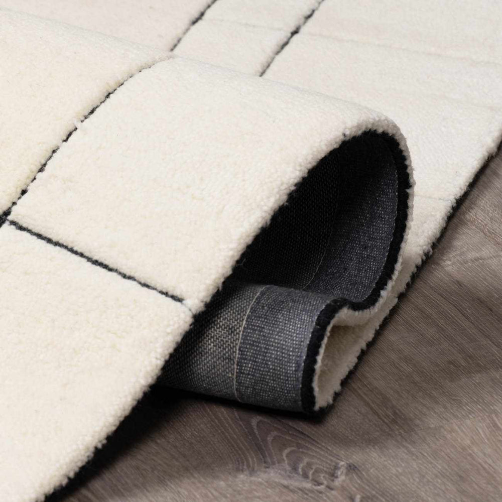 Fusao Rose Cream Area Rug - Clearance