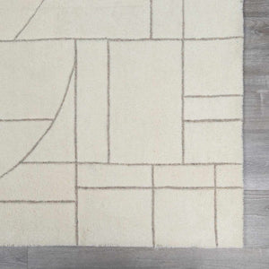 Fusao Off White Area Rug