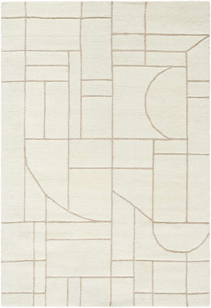 Fusao Beige Area Rug