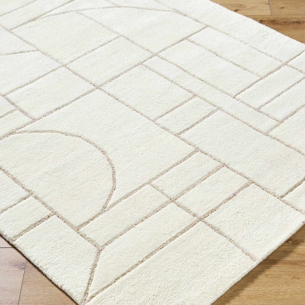 Fusao Beige Area Rug