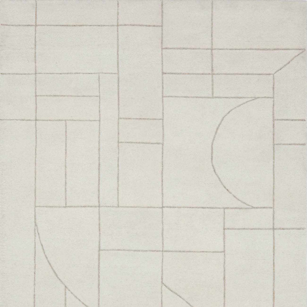 Fusao Beige Area Rug