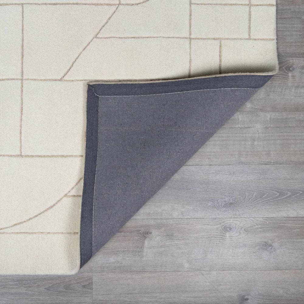 Fusao Beige Area Rug