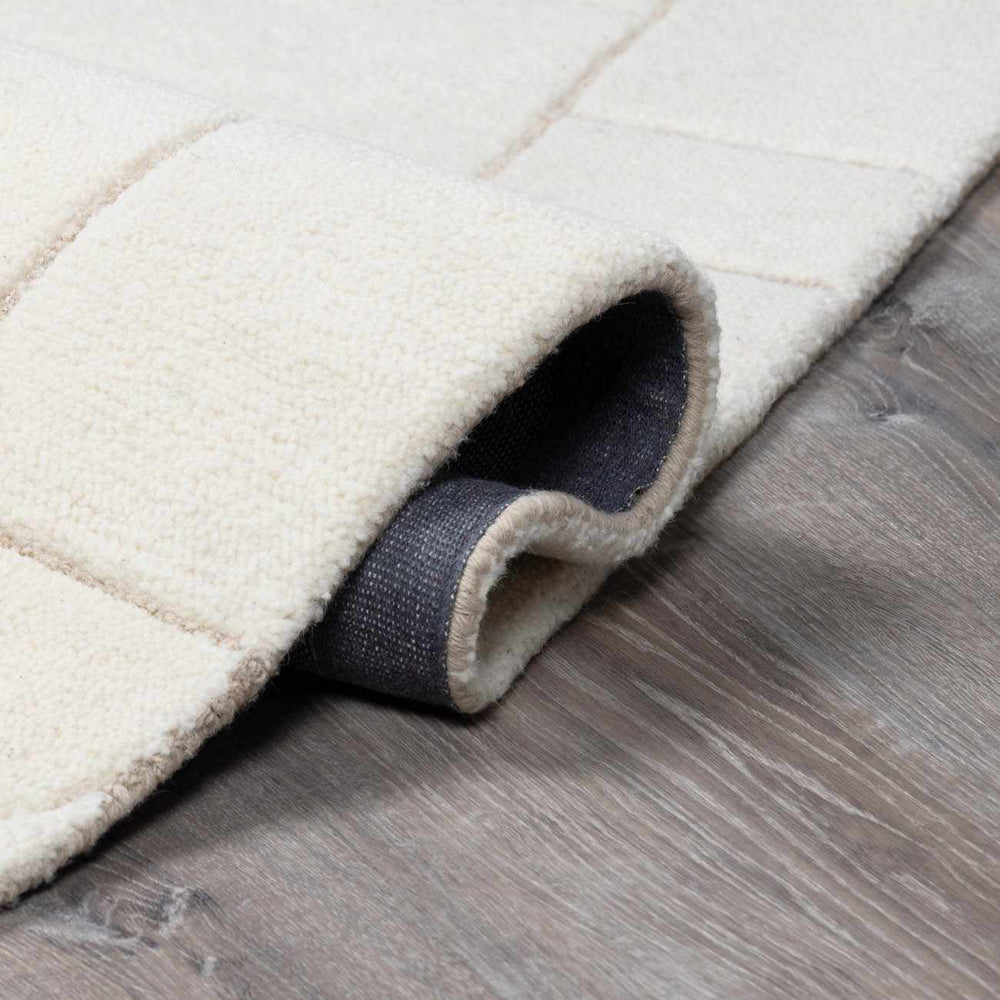 Fusao Beige Area Rug