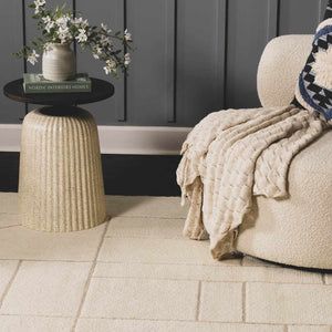 Fusao Beige Area Rug