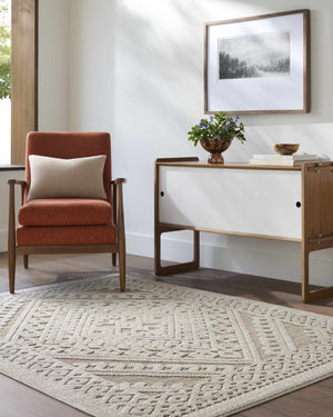 Hibah Bone Area Rug