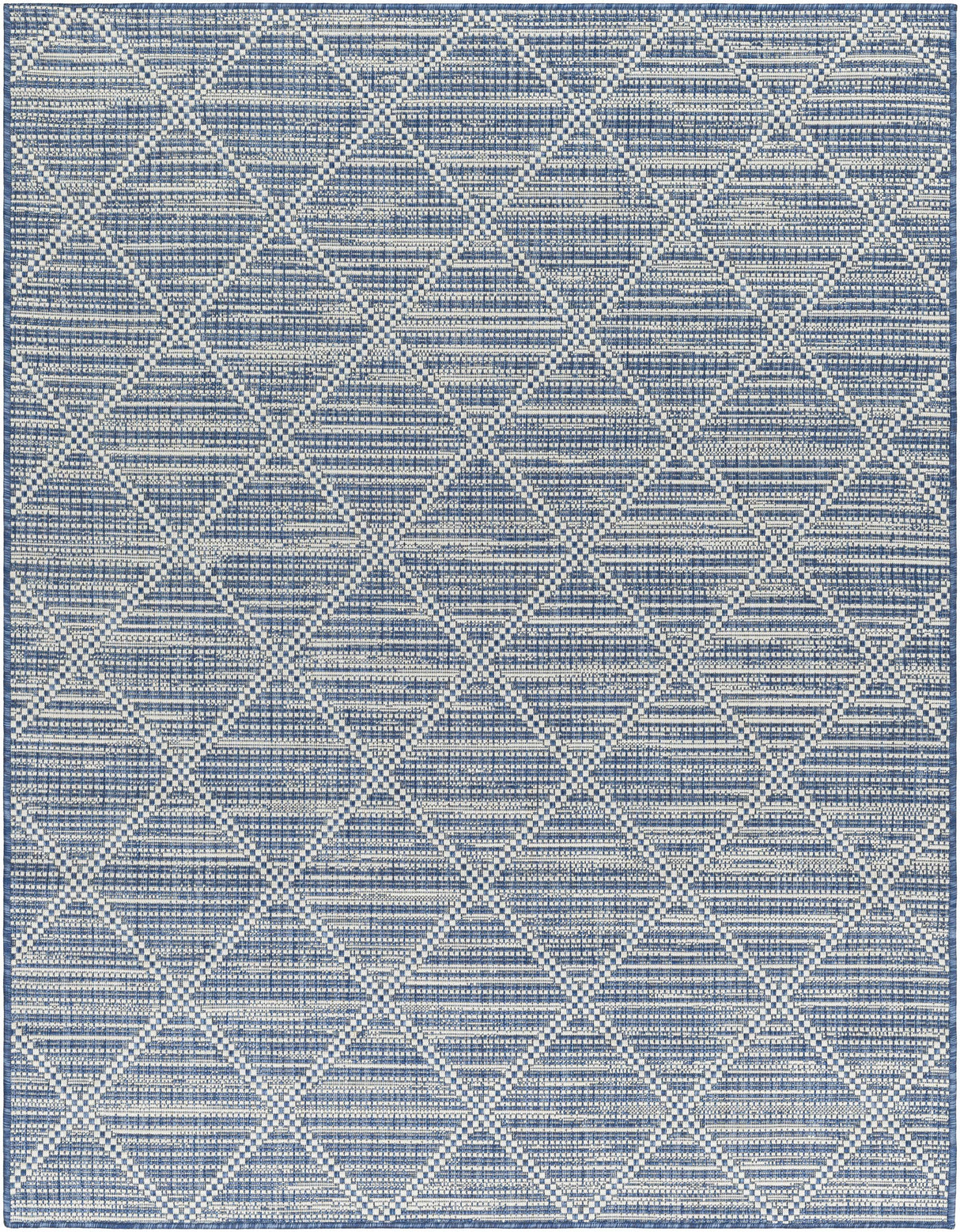 Ivora Blue Outdoor Area Rug - Clearance