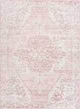 Snead Pink Floral Rug