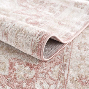 Kandos Blush & Light Pink Traditional Area Rug