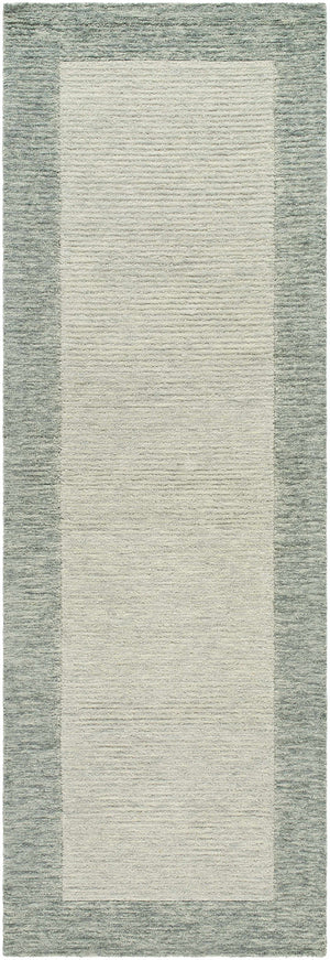 Amadi Green Wool Area Rug
