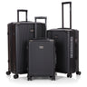 ROBERTO CAVALLI 3 Piece Luggage Set with Expandable Hard Shell & 8 Spinner Wheels