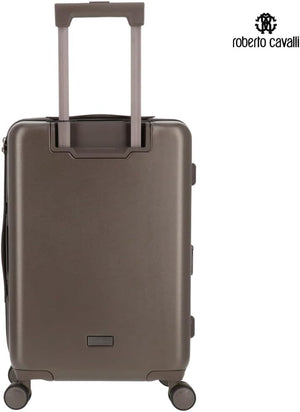ROBERTO CAVALLI 20-Inch Luxury Carry-On Luggage – Hardshell Spinner Suitcase with Front Laptop Compartment, TSA Lock & Expandable Design