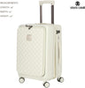 ROBERTO CAVALLI 20-Inch Luxury Carry-On Luggage – Hardshell Spinner Suitcase with Front Laptop Compartment, TSA Lock & Expandable Design