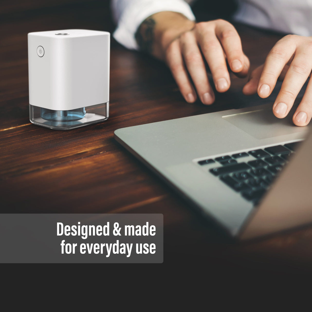 Automatic Hand Sanitizer Mist Dispenser, Infrared Touchless Anti Bacterial Alcohol Dispenser