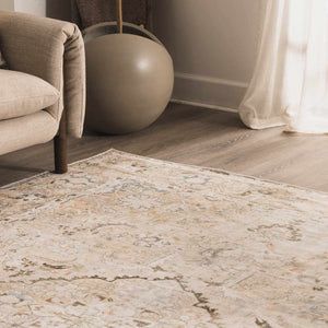 Standon Vintage Flat Pile Washable Rug