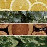 Stress Relief Soy Candle - Tinted Glass Jar - 12 oz