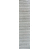 Damon Classic Coastal Pinstripe Reversible Machine-Washable Indoor/Outdoor Runner Rug