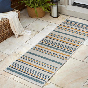 Janus-Classic-Coastal-Ticking-Stripe-Reversible-Machine-Washable-Indoor/Outdoor-Runner-Rug-Runner-Rugs