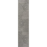 Zephyr Mid-Century Modern Arch Stripe Reversible Machine-Washable Indoor/Outdoor Runner Rug