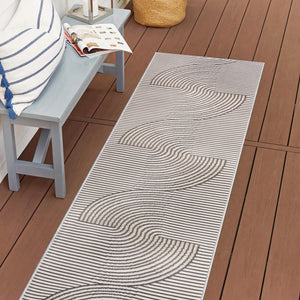 Arielle-Mid-Century-Modern-Curve-Stripe-Reversible-Machine-Washable-Indoor/Outdoor-Runner-Rug-Outdoor-Rugs