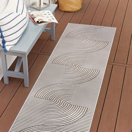 Arielle-Mid-Century-Modern-Curve-Stripe-Reversible-Machine-Washable-Indoor/Outdoor-Runner-Rug-Outdoor-Rugs