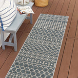 Zana-Modern-Geometric-Moroccan-Reversible-Machine-Washable-Indoor/Outdoor-Runner-Rug-Runner-Rugs