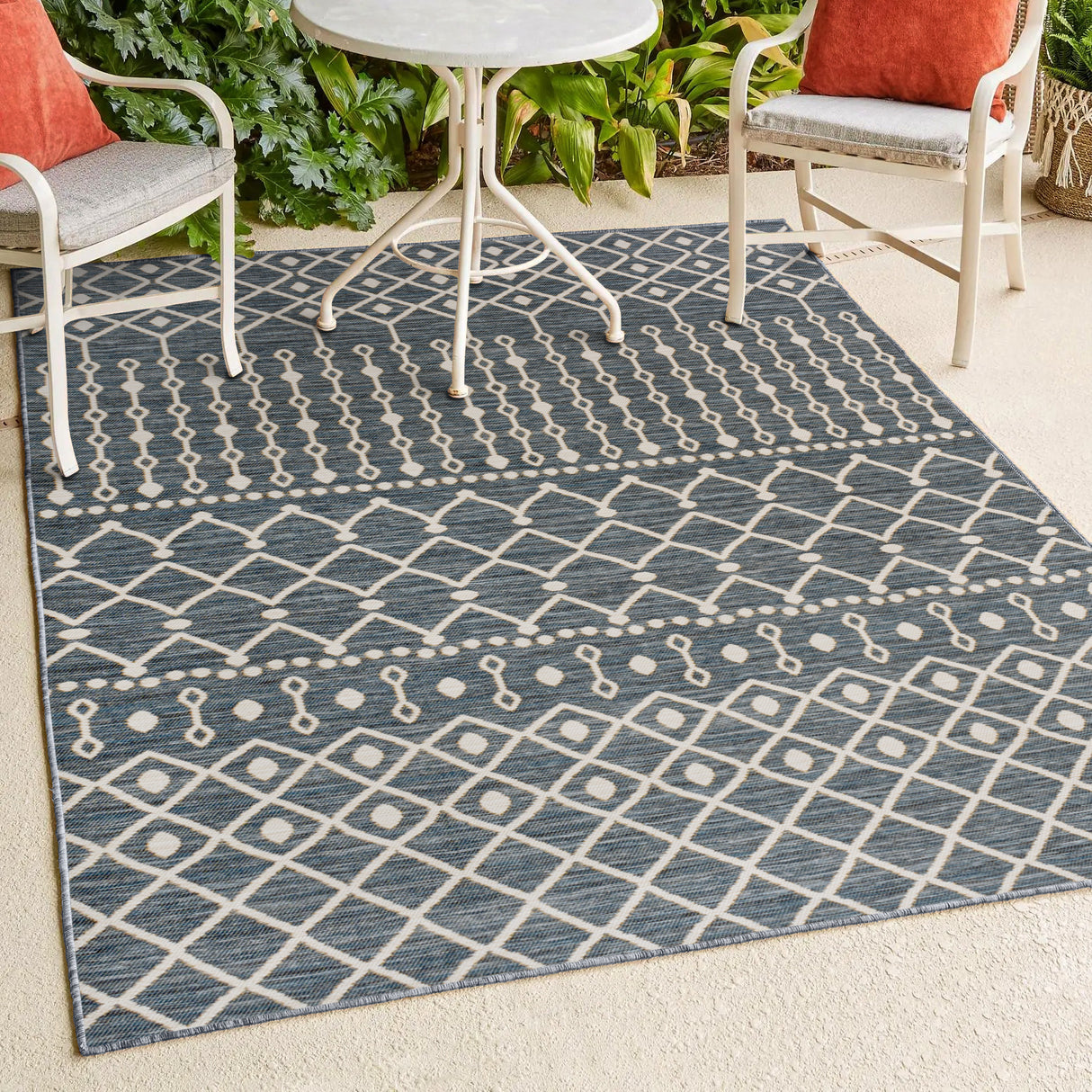 Zana-Modern-Geometric-Moroccan-Reversible-Machine-Washable-Indoor/Outdoor-Area-Rug-Area-Rugs