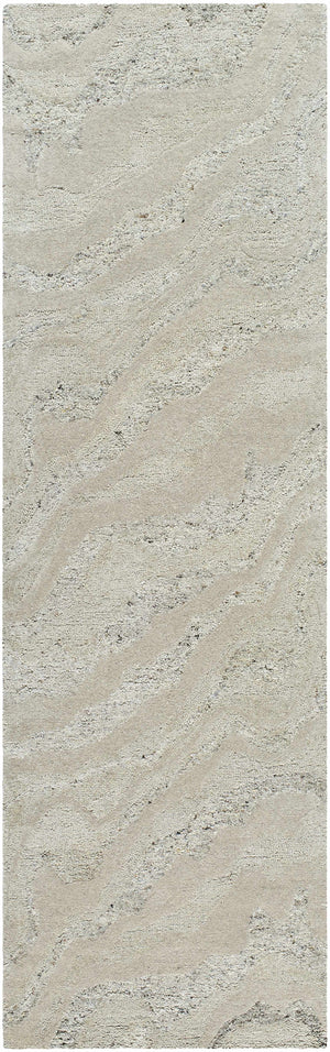 Siani Cream Wool Area Rug