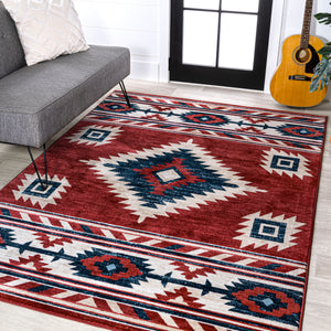 Serape-Medallion-Southwestern-Area-RugArea-Rug-Area-Rugs