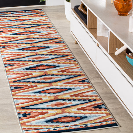Konya-Diamond-Kilim-Geometric-Runner-RugRunner-Rug-Runner-Rugs
