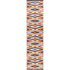 Konya Diamond Kilim Geometric Runner RugRunner Rug