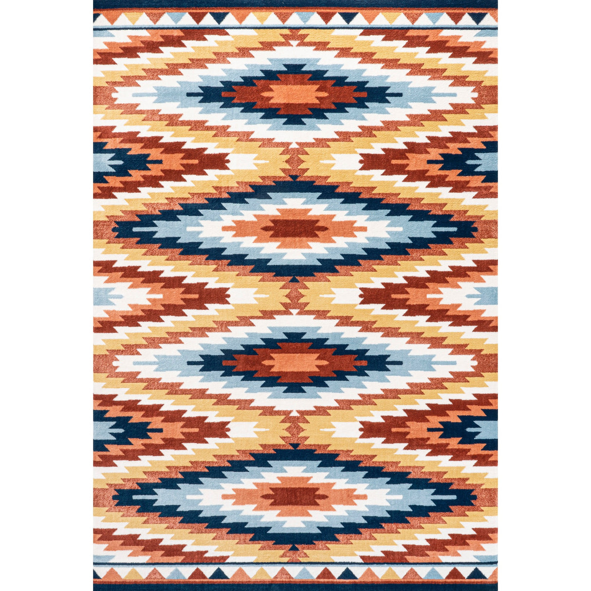 Konya Diamond Kilim Geometric Area RugArea Rug