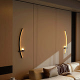 2pcs Modern Adjustable LED Wall Sconce 31.5" Arched Bedside Lamp 3000K Warm Glow