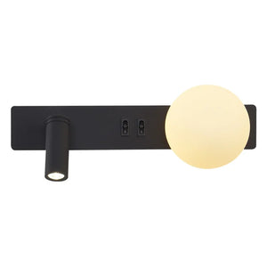 Minimalist LED Wall Sconce Italian Style Bedroom Bedside Living Room Light