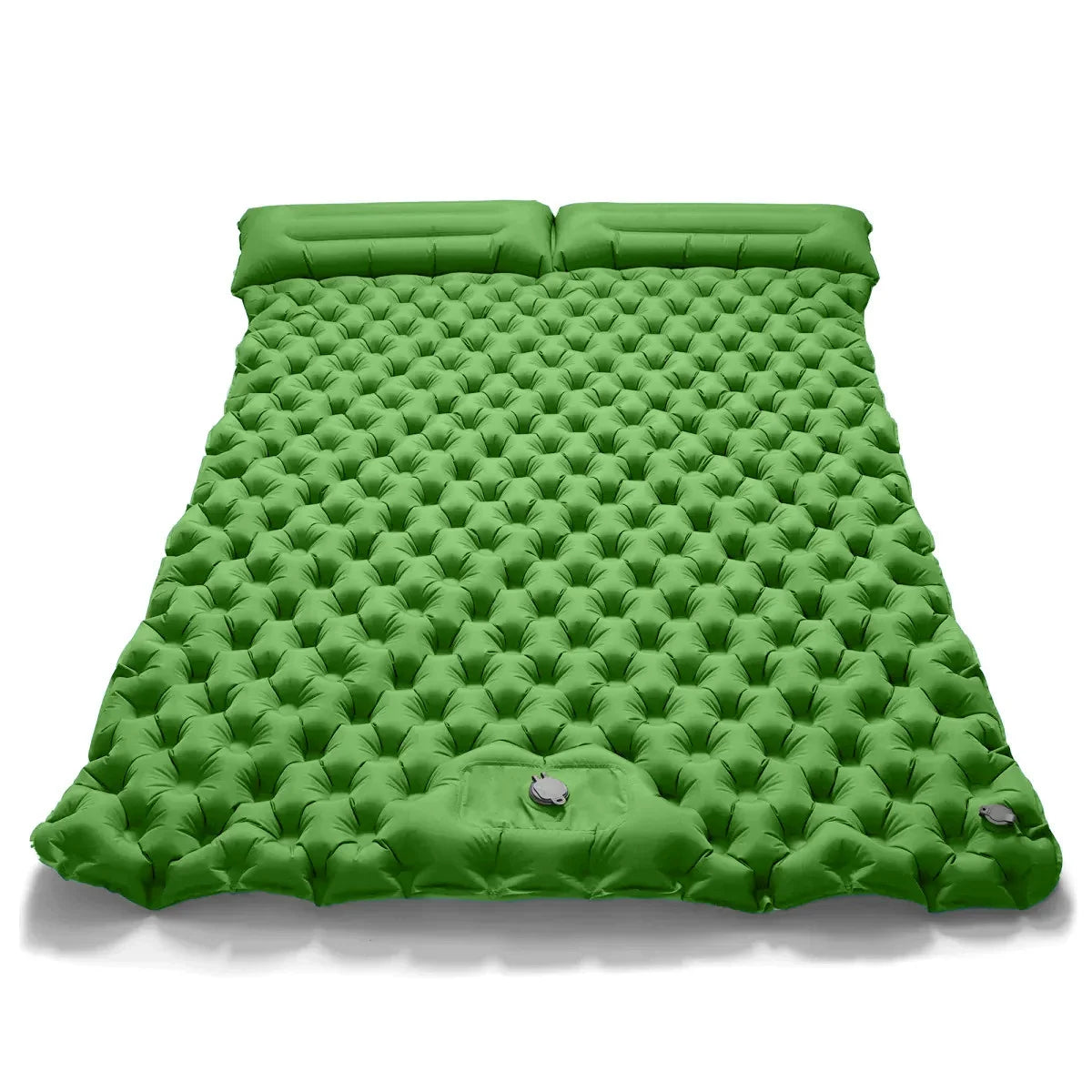 2025 Upgrade Double Air Mattress Camping Inflatable Bed Built-in Pump Waterproof